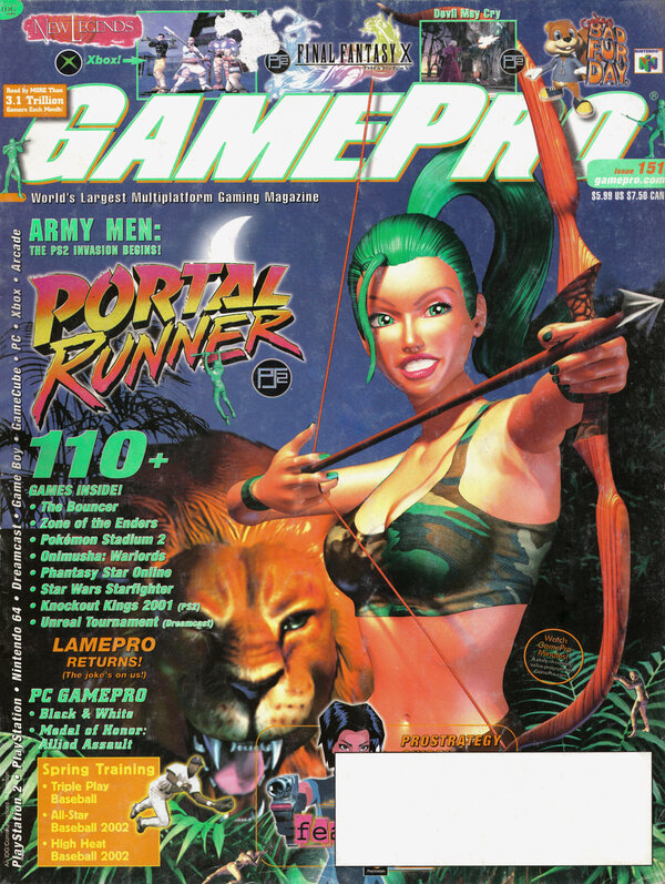 GamePro Issue 151 (April 2001) cover